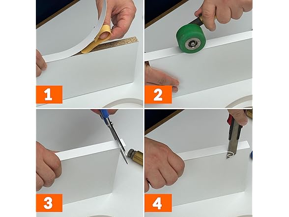 Black PVC Edge Banding 1/2"x50ft