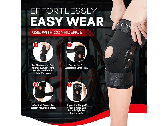 Knee Brace for Men & Women (X-large)