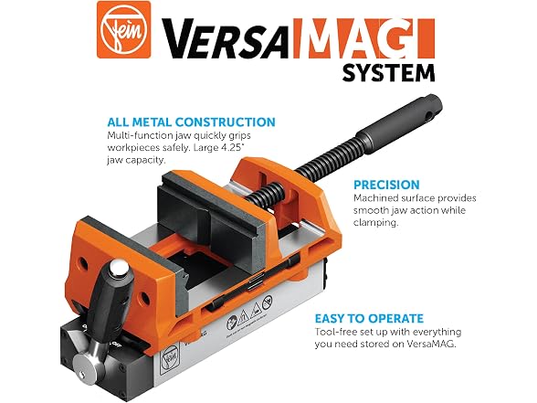 Fein 90701004020 1-9/16  VersaMag Magnetic Vise Set