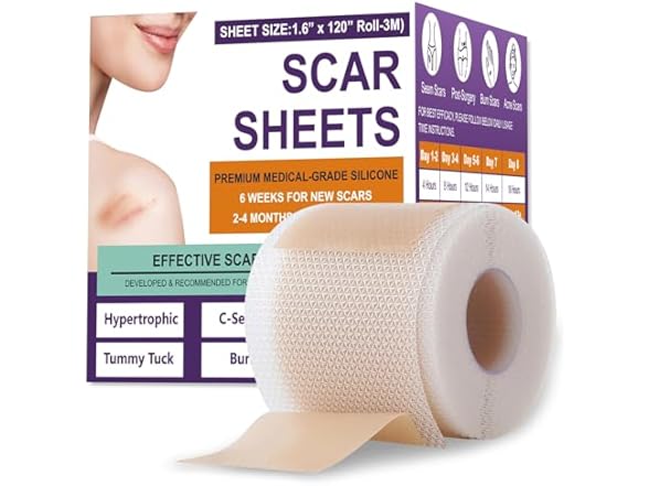 psecici silicone scar sheets