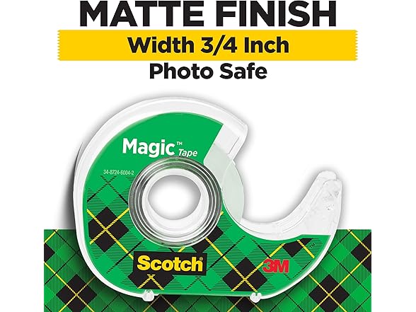 Scotch Magic Tape, 6 Pack