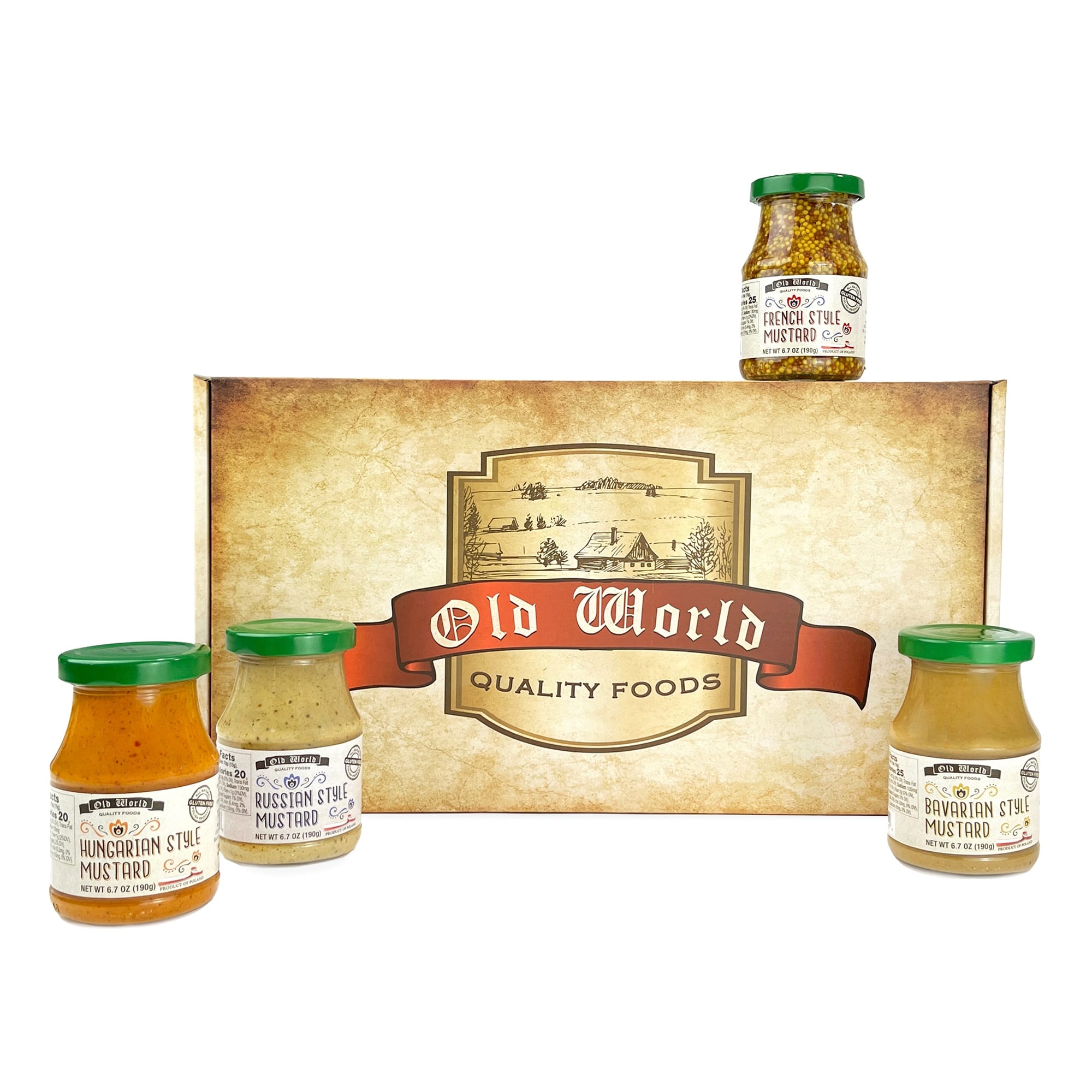 (4 Pack) Old World Premium European Style Mustards - Gallery 7