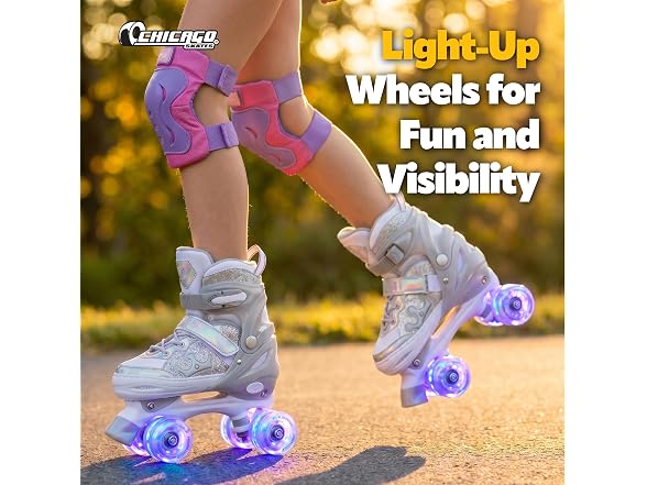 Chicago Skates Glitzy Kids Roller Skates Princess