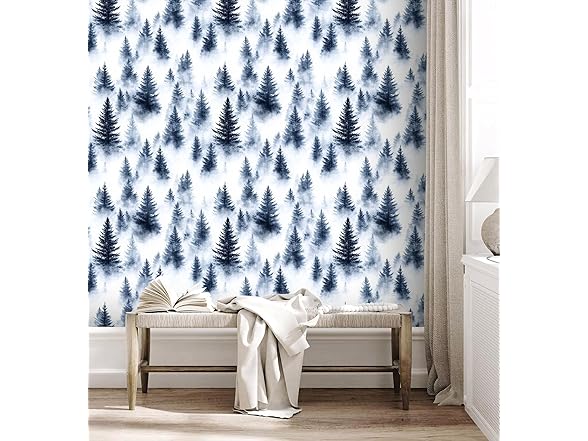 LaiTique Forest Peel Stick Wallpaper