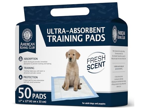 American Kennel Club Scented Puppy Training Pads