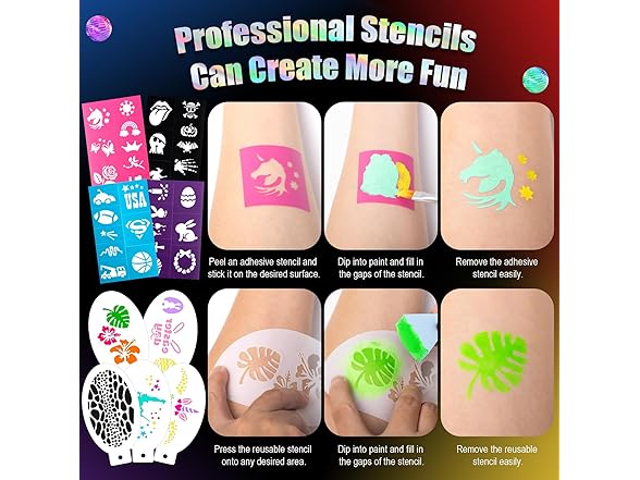 Fenmay Face Painting Kit