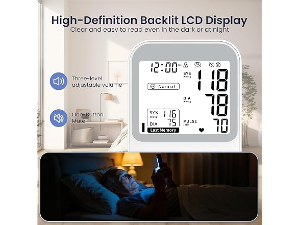 JALIP Blood Pressure Monitor Large Upper - Gallery 4