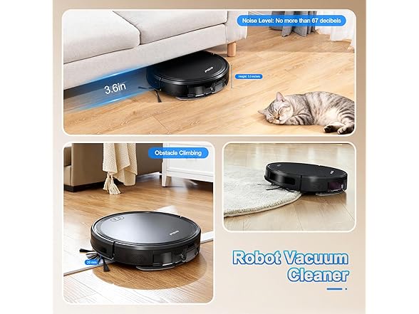 PGID Robot Vacuum and Mop Combo