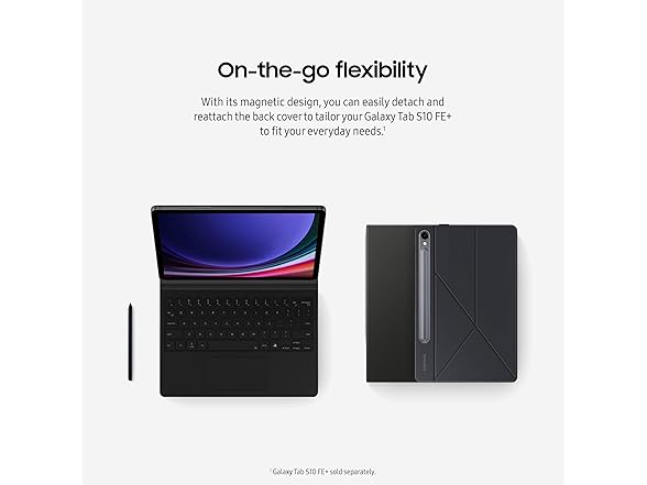 Samsung Galaxy Tab S10 FE+ Smart Book Cover