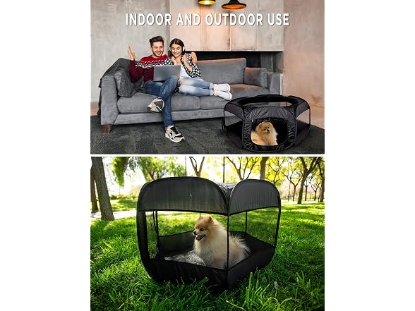 Zento Deals Portable pet playpen – Foldable