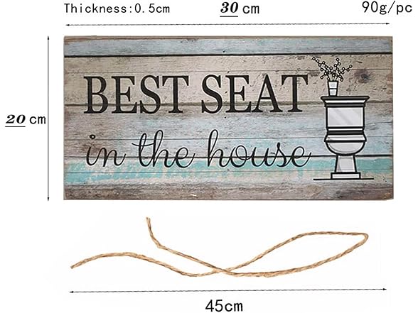 Eletina Wooden Signs Home Decor