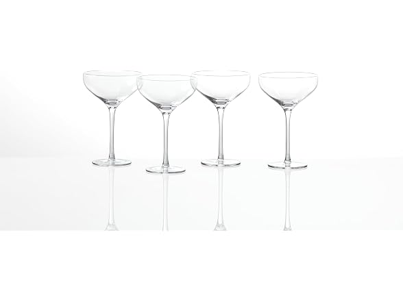 Fortessa Gala Glass, 10.5 Ounce Coupe Cocktail (Set of 4)