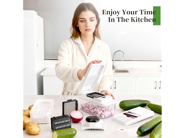 iETH 14-In-1 Chopper Vegetable Cutter