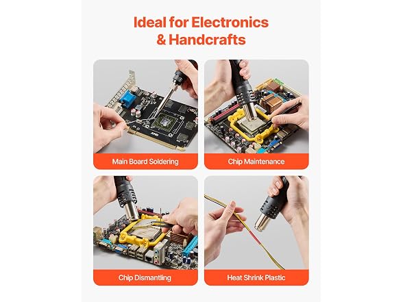 2-in-1 Hot Air Soldering Station