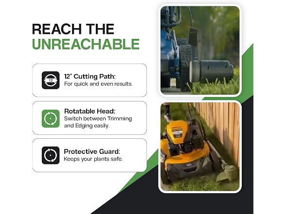 Trimyxs Lawn Mower Attachment Weed