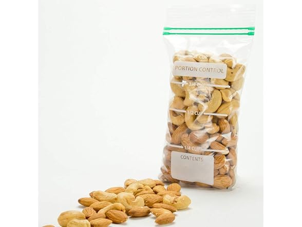 Nicole Home Zip Seal Portion Bags 40ct