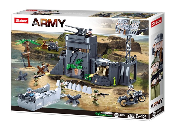 Sluban M38-B0861 Army Wii-The Atlantic