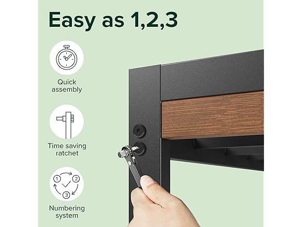 Zinus Kai Bamboo Platform Bed King