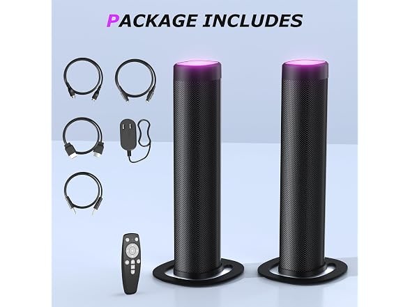 FHNFHN Sound Bar for Smart TV, 100W
