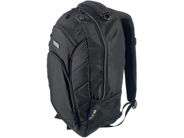 Tucci Italy T0565-18.11in-BLK TUCCI Italy Cyclist Backpack