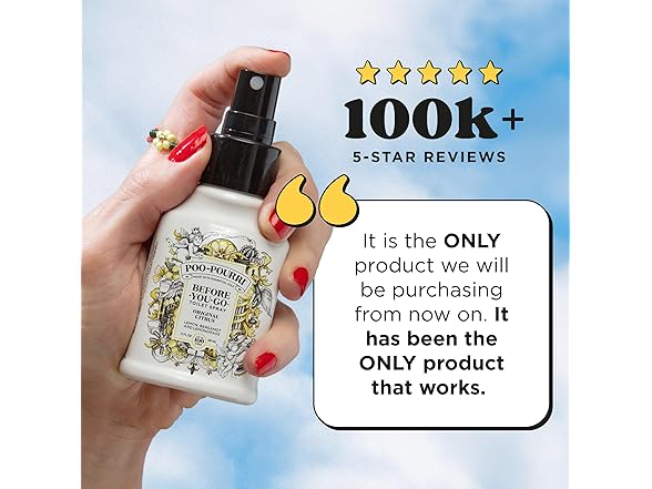 Poo-Pourri Before-You-Go Toilet Spray