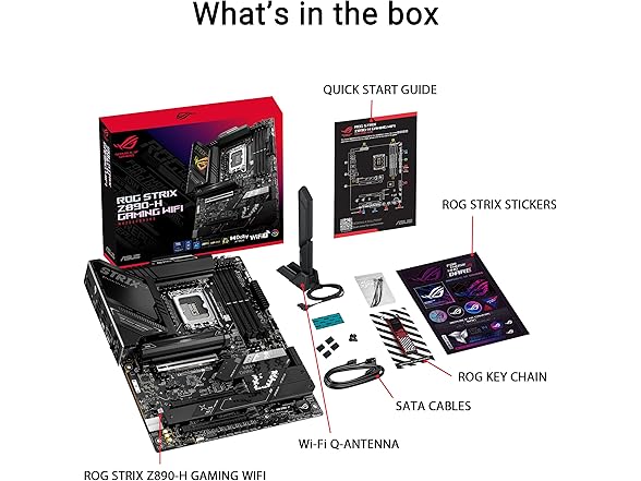ASUS ROG Strix Z890-H Gaming WiFi Z890 MB