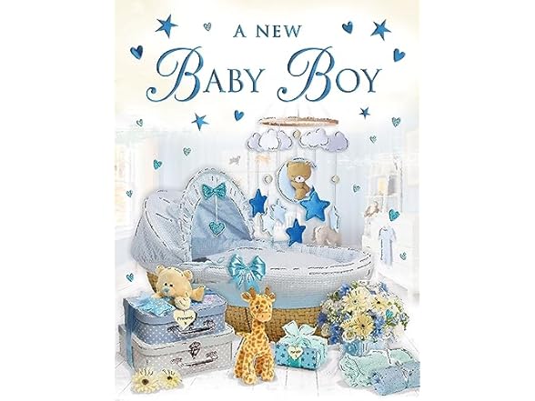 Regal Publishing New Baby Boy Card