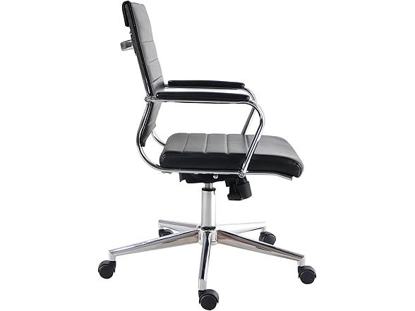 Lorell Tempo Modern Mid-Back Office Chair