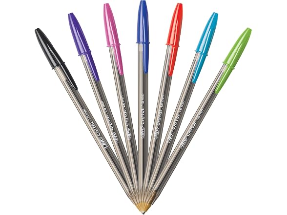 BIC Cristal Xtra Bold Ballpoint Pens, Bold Po