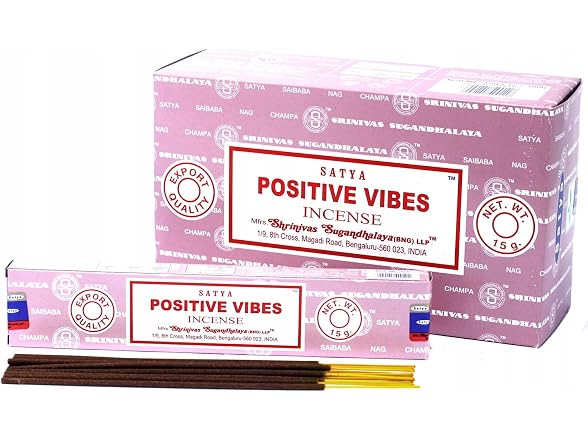Satya Positive Vibes Incense Sticks 15