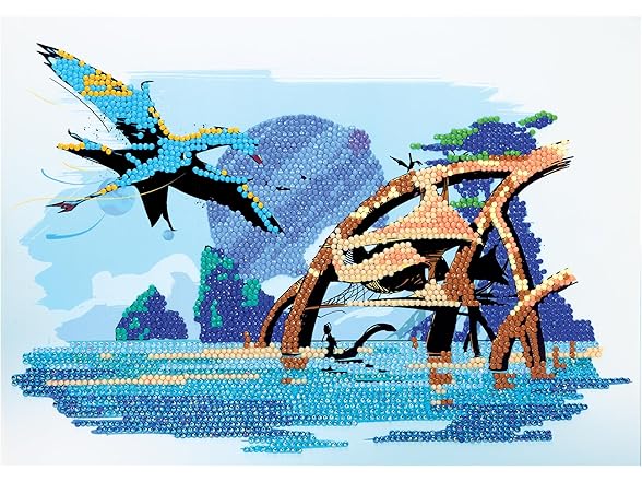 Cra-Z-Art Avatar Diamond Art Jewel by Number Kit