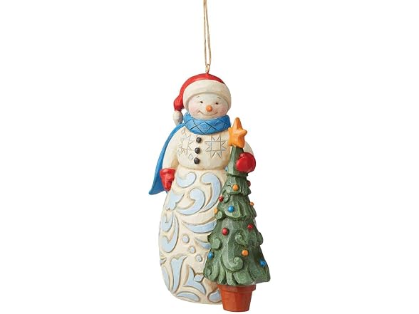 Jim Shore Heartwood Creek Snowman with Tree