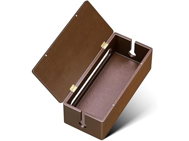 $19.99, Was $32.99, 39% Off! Yecaye Solid Wood Cable Management Box dealfomo