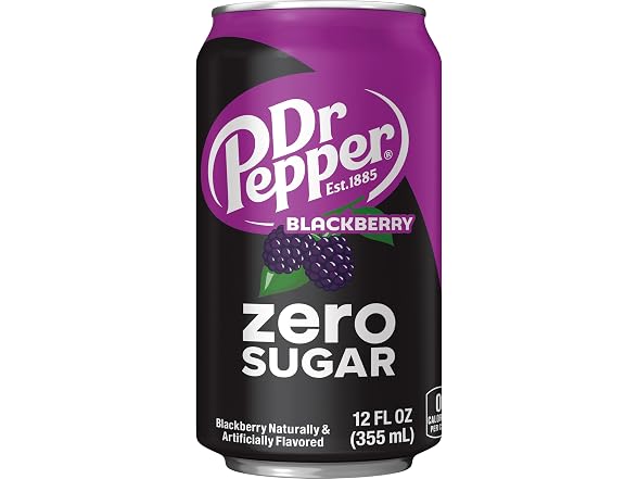 Dr. Pepper Blackberry Zero Sugar 12oz 12pk