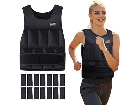 Wolliwa Adjustable Weighted Vest