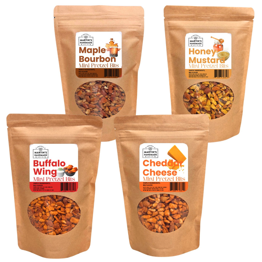 (8pk) Mini Flavored Pretzel Bits - Gallery 3