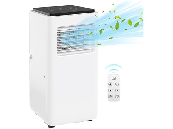 ChicHabitat 8000 BTU Portable 3-In-1 Air Conditioner