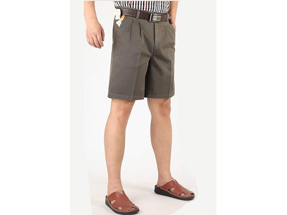 Flygo Men (40) Classic Inseam Chino Oxford Shorts