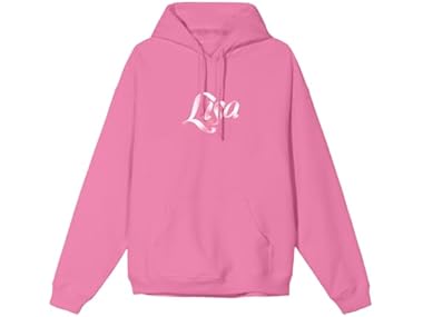 $7.99, Was $49.99, 84% Off! Lisa Official Merch Logo Hoodie dealfomo