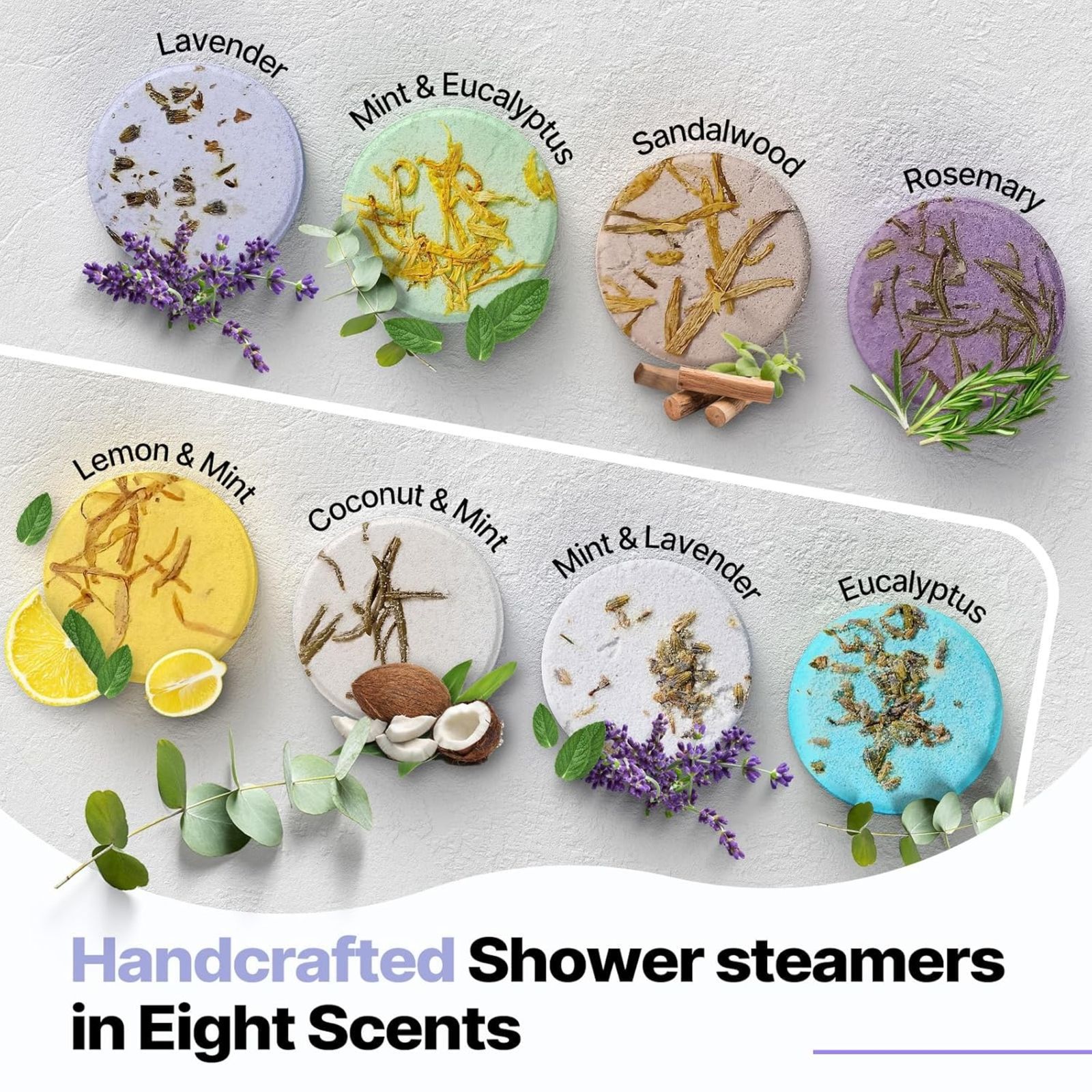 (2-Pack) Aromatherapy Shower Steamers, 8-Ct - Gallery 18