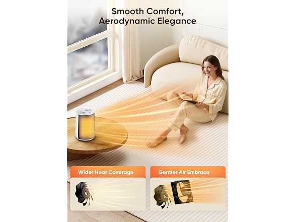 Givebest Space Saving space heater 1500W White