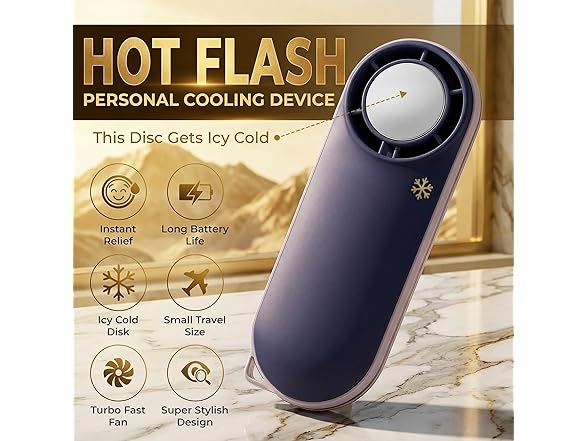 Breeze Me Hot Flashes Instant Cooling Device