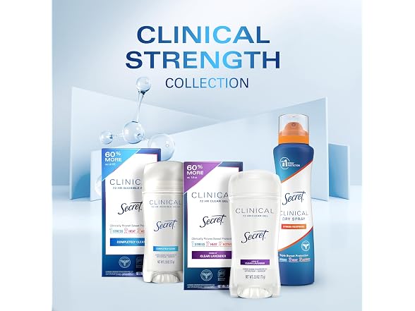 Secret Clinical Strength Antiperspirant 2.6oz