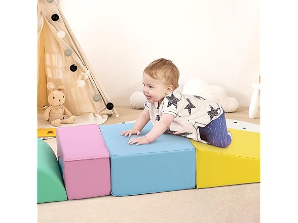 Hipicute Soft Climbing Indoor Set for Toddler