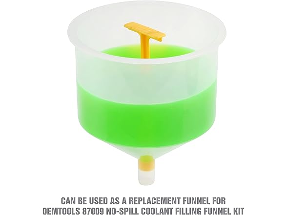 OEMTOOLS 87041 Drip Free Funnel for Auto
