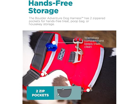 Outward Hound Boulder Adventure Adjustable Dog Harness