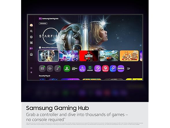 Samsung 43-Inch Class The Frame LS03F 4K QLED Smart TV (2025 (Open Box)