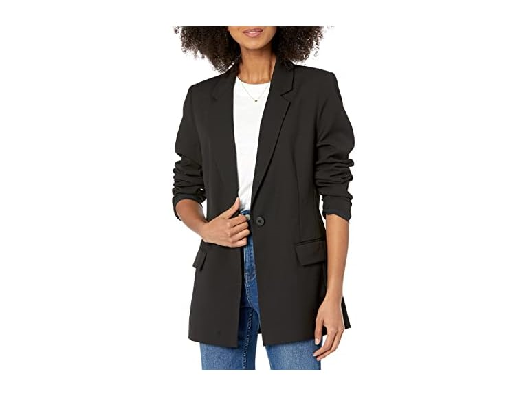 The Drop Women Blake Long Blazer