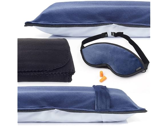 Lewis N. Clark Ultimate Comfort Set + Portable Travel Kit
