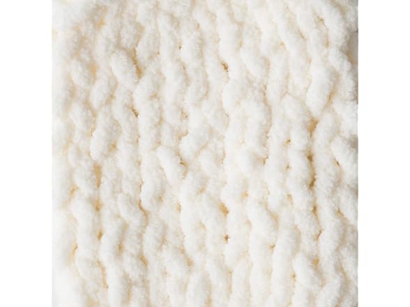 Bernat Baby Blanket Yarn, 3.5 oz, Gauge 6 Vanilla
